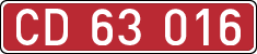 License plates of Spain, Diplomatic