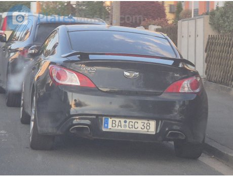 BA GC 38, Hyundai Genesis Coupe