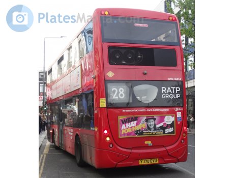 YJ70 EVU, Optare MetroDecker