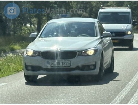 UN TK 1825, BMW 3 Series