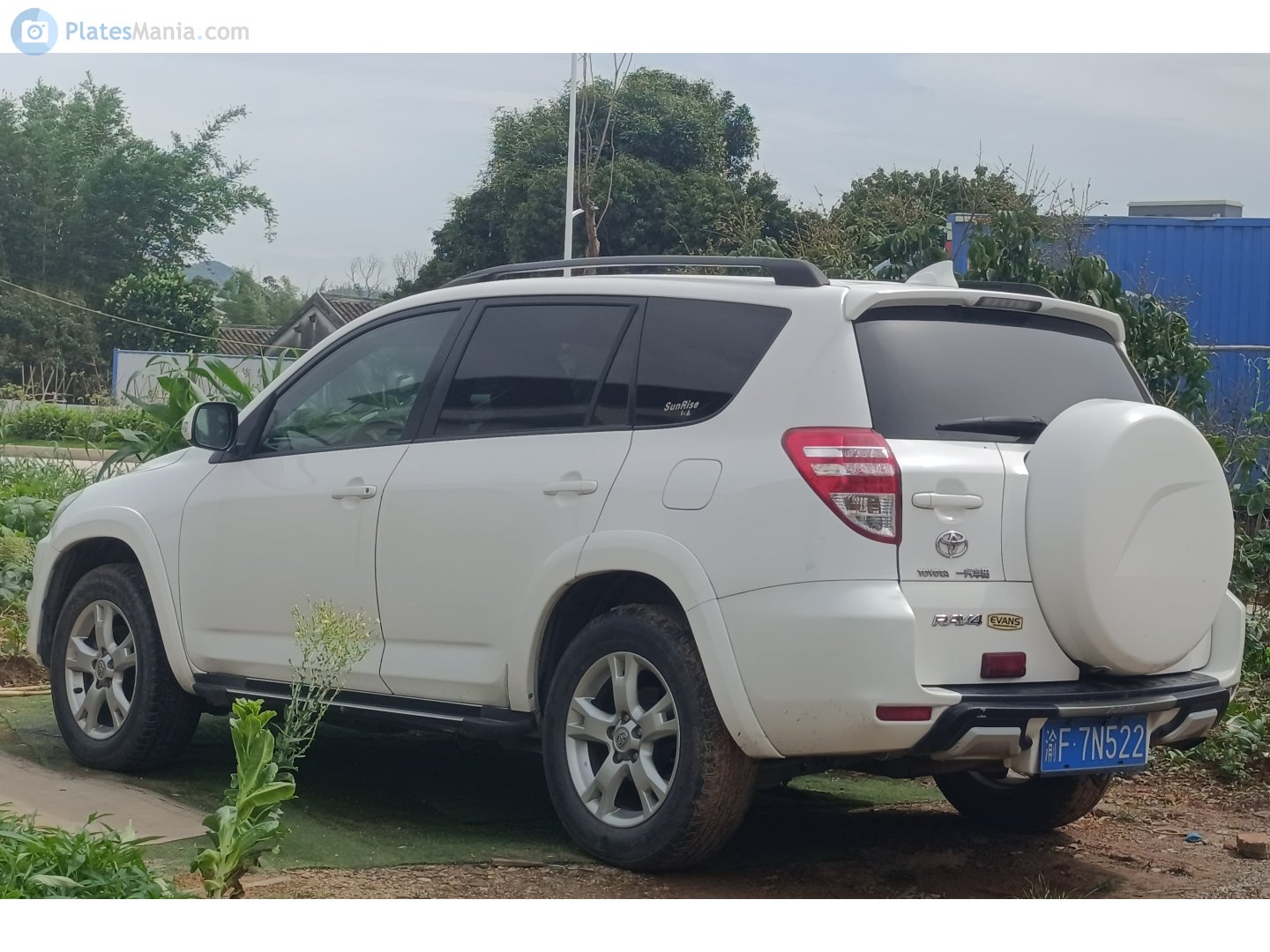 渝F·7N522, Toyota RAV4 3rd gen (XA30), 2005–2013 (–2016 for JP-market)