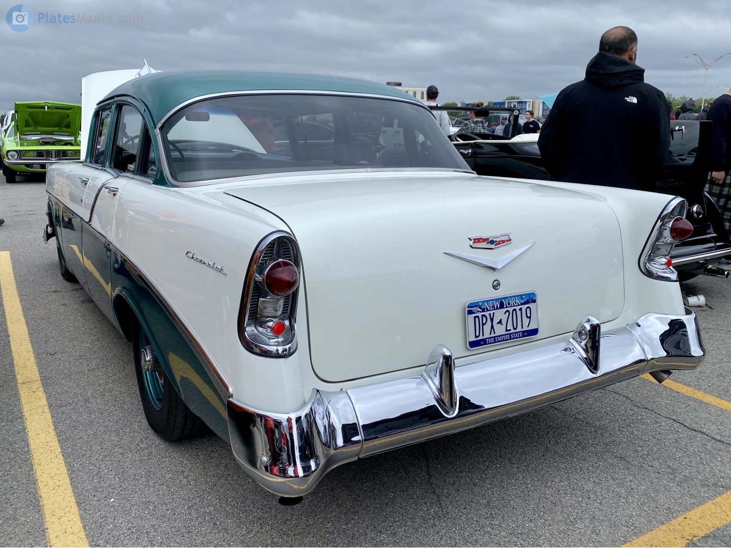 DPX-2019, Chevrolet 210 2nd gen 1956 4-door Hardtop (2113-1039; A-body), 1st facelift, 1955–1956