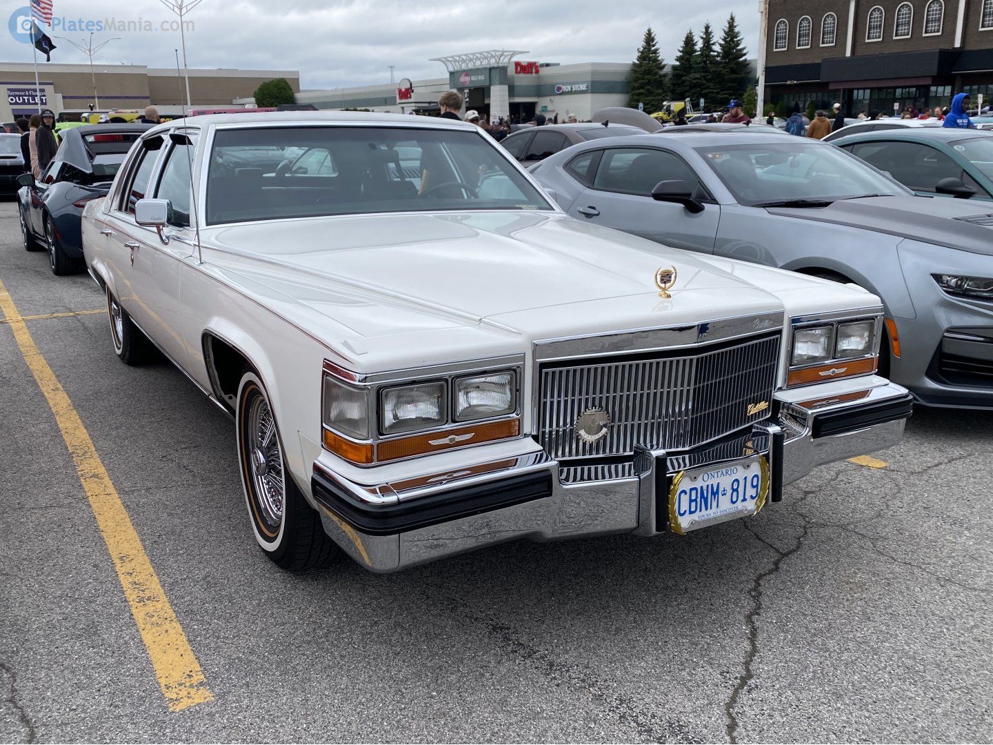 CBNM-819, Cadillac Brougham 1st gen (W69; D-body), 1986–1989