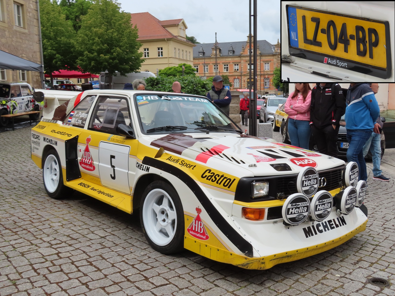 LZ-04-BP, Audi Sport Quattro 1st gen (B2; 85), 1985–1986