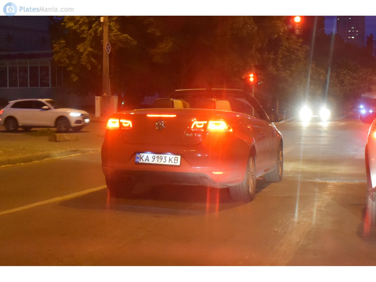 KA 9193 KB, Volkswagen Eos 1st gen (1F), facelift, 2010–2015