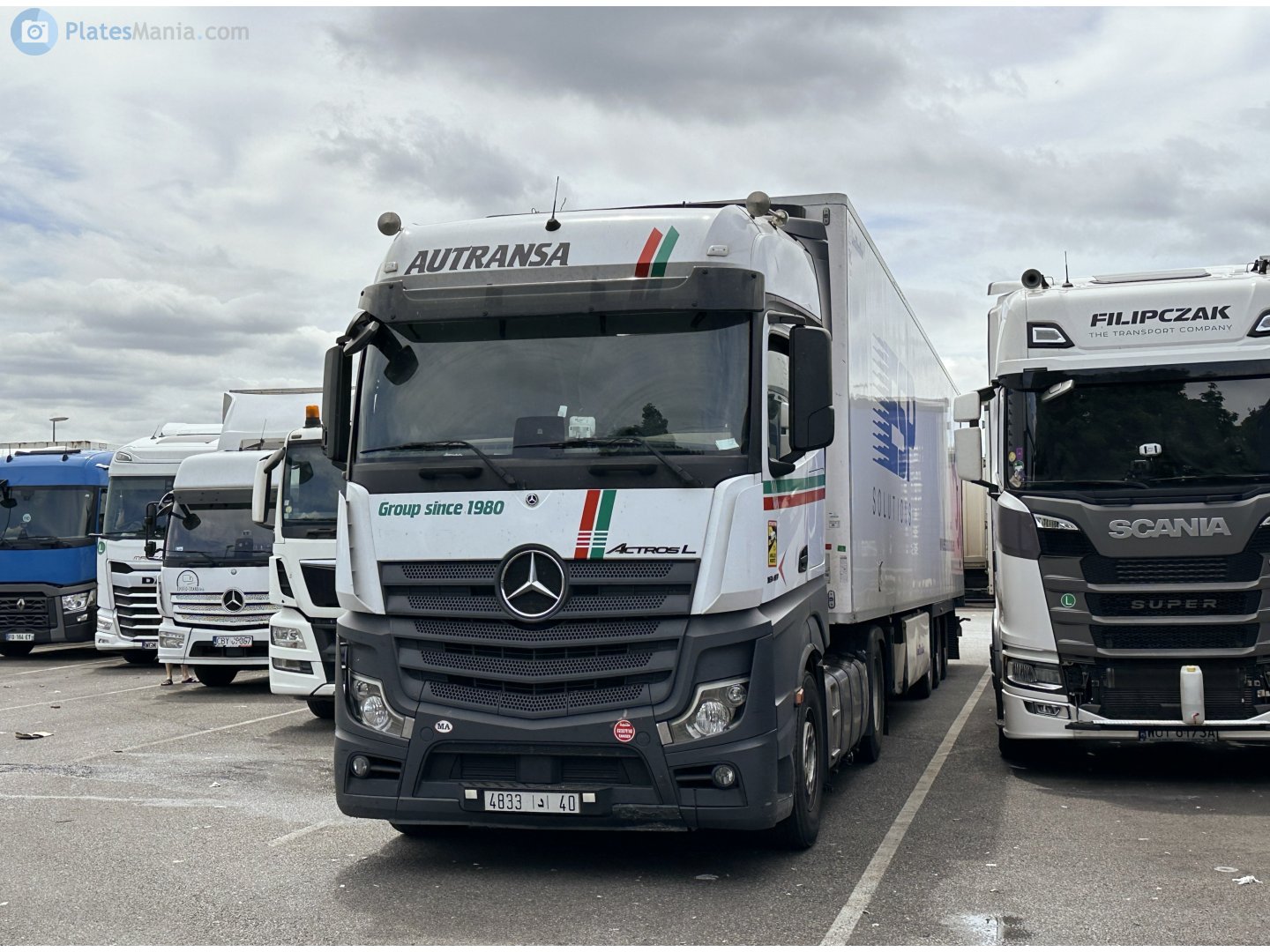 4833|د|40, Mercedes-Benz Actros 3rd gen (MP4/MP5), 2011–