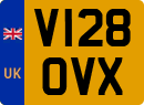 License plate of the United Kingdom, 1983 year system