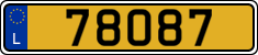 License plate of Luxembourg, Vanity Plates