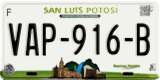 San Luis Potosí, Cars (AAA-000-A)