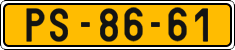 License plate of the Czech Republic, Commercial vehicles (1960)