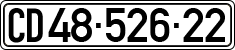 License plate of Israel, Diplomatic