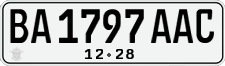 License plate of Indonesia, Regular plates