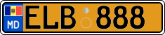 License plate of Moldova, Public transport (2015)