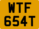 License plate of the United Kingdom, 1963 year system