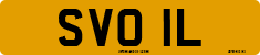 License plate of the United Kingdom, 1963 year system