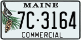 Maine, Commercial vehicles (1A-2345)