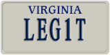 Virginia, Vanity Plates