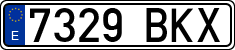 License plates of Spain, Ordinary (2000)