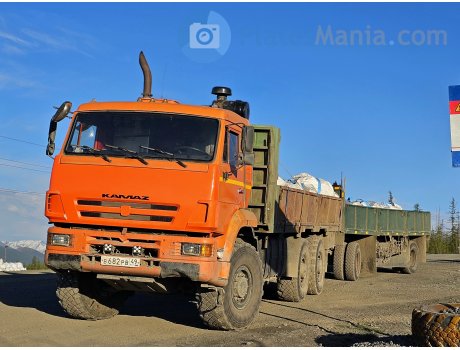 в682рв49, KamAZ 6522