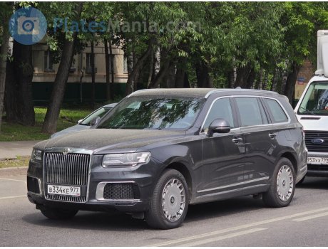в334ке977, Aurus Komendant
