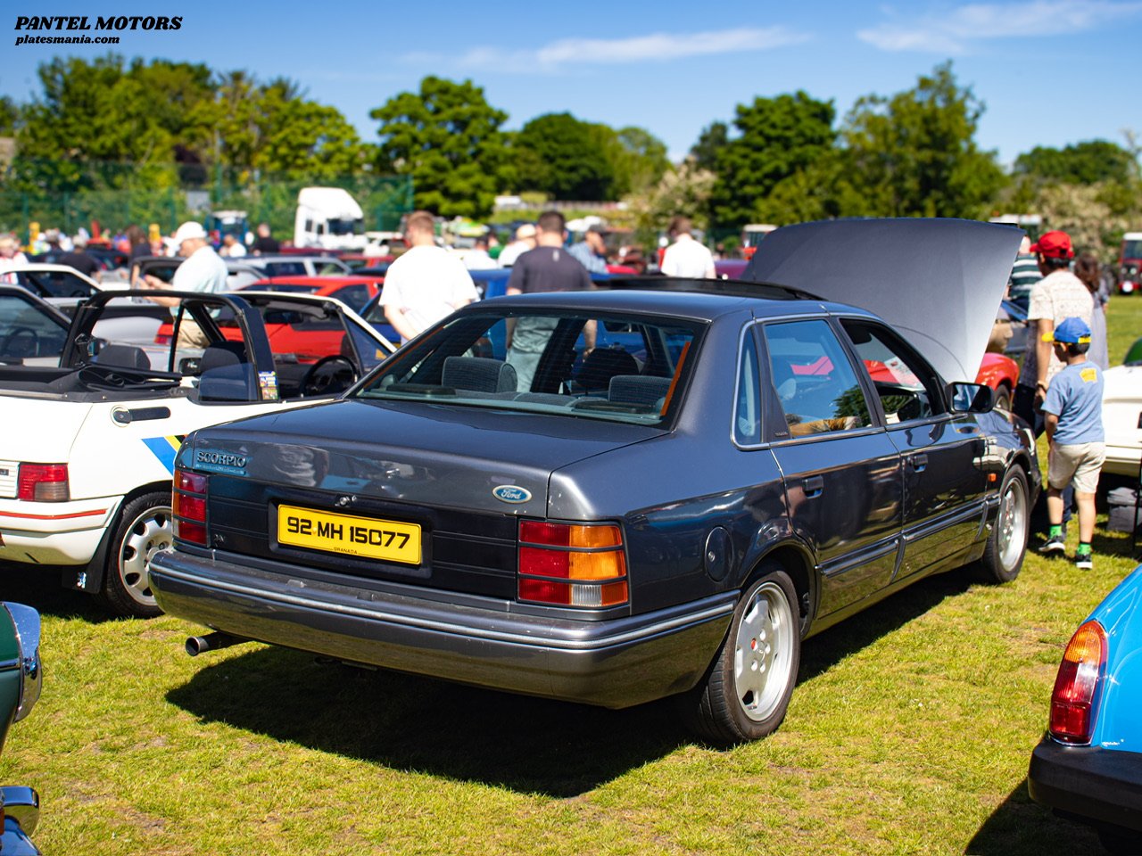 92-MH-15077, Ford Granada 3rd gen Sedan (DE1; UK-market), 1990–1992