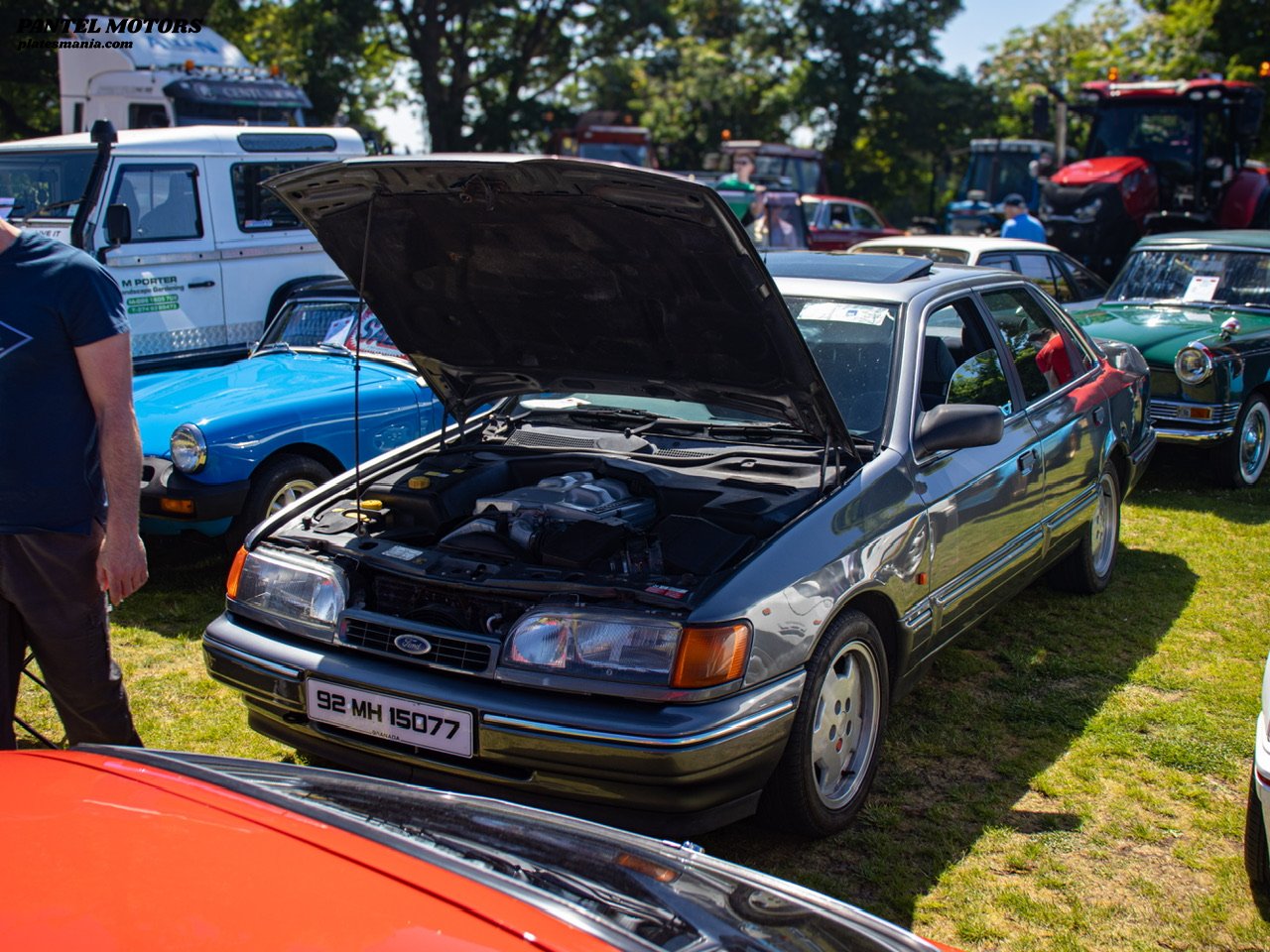 92-MH-15077, Ford Granada 3rd gen Sedan (DE1; UK-market), 1990–1992