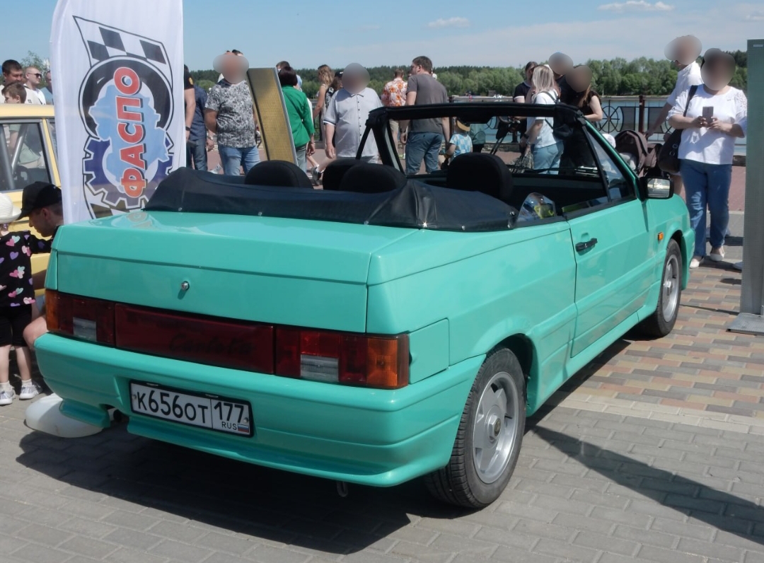 к 656 от 177, Lada (VAZ) 2108 Samara (Natacha) Cabrio, 1990–1995