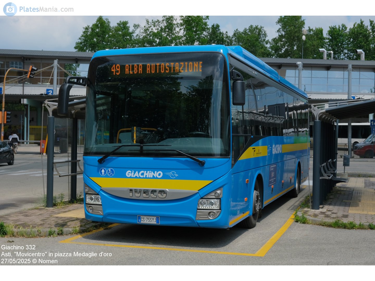 GS 755 YJ, Iveco Crossway Crossway 12, 2013–2024