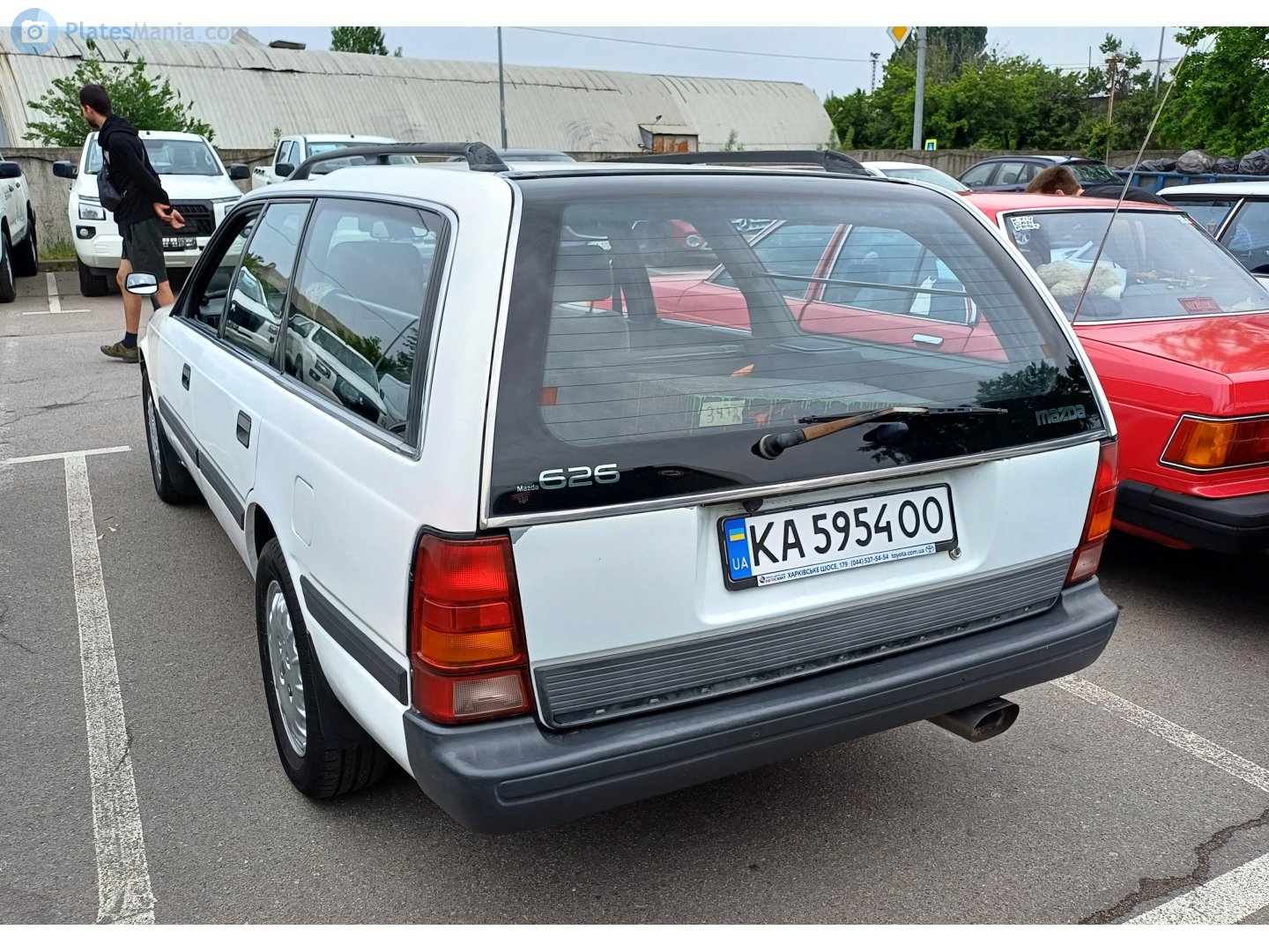 KA 5954 OO, Mazda Capella 4th gen Wagon (GV), 1988–1994