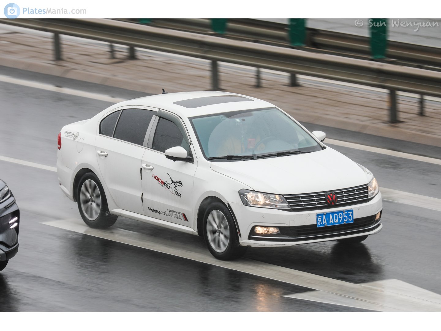 京A·AQ953, Volkswagen Lavida 2nd gen Sedan (184/185), 1st facelift, 2015–2018