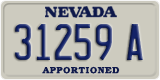Nevada, Apportioned (12345 A)