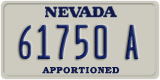 Nevada, Apportioned (12345 A)