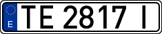 License plates of Spain, 1971 year series