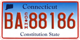 Connecticut, Commercial vehicles (AB-12345)