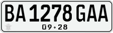 License plate of Indonesia, Regular plates
