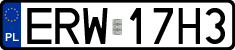 License plates of Poland, Regular car plates