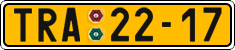 License plate of the Czech Republic, Commercial vehicles (1960)