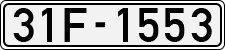 License plate of Vietnam, Cars