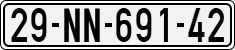 License plate of Vietnam, Diplomatic