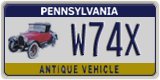 Pennsylvania, Antique Vehicle