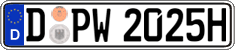 German license plate, Plates for oldtimers (type 