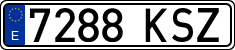 License plates of Spain, Ordinary (2000)