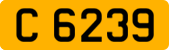 License plate of Luxembourg, 1966 year system