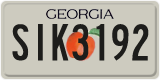 Georgia, ABC 1234