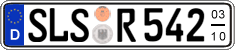 German license plate, Seasonal plates