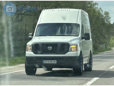 KA 7618 HM, Nissan NV Cargo