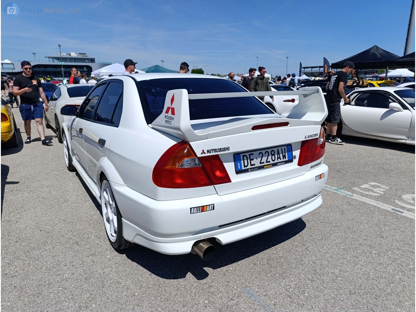 DE 228 AW, Mitsubishi Lancer Evolution 2nd gen (IV-VI) (CN9A/CP9A), 1996–2001