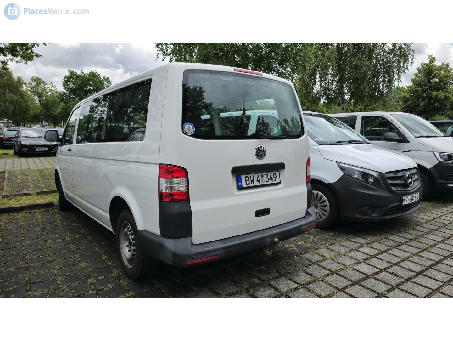 BW 4 349, Volkswagen Transporter 5th gen Van (T5) (7E/7H), facelift, 2009–2015