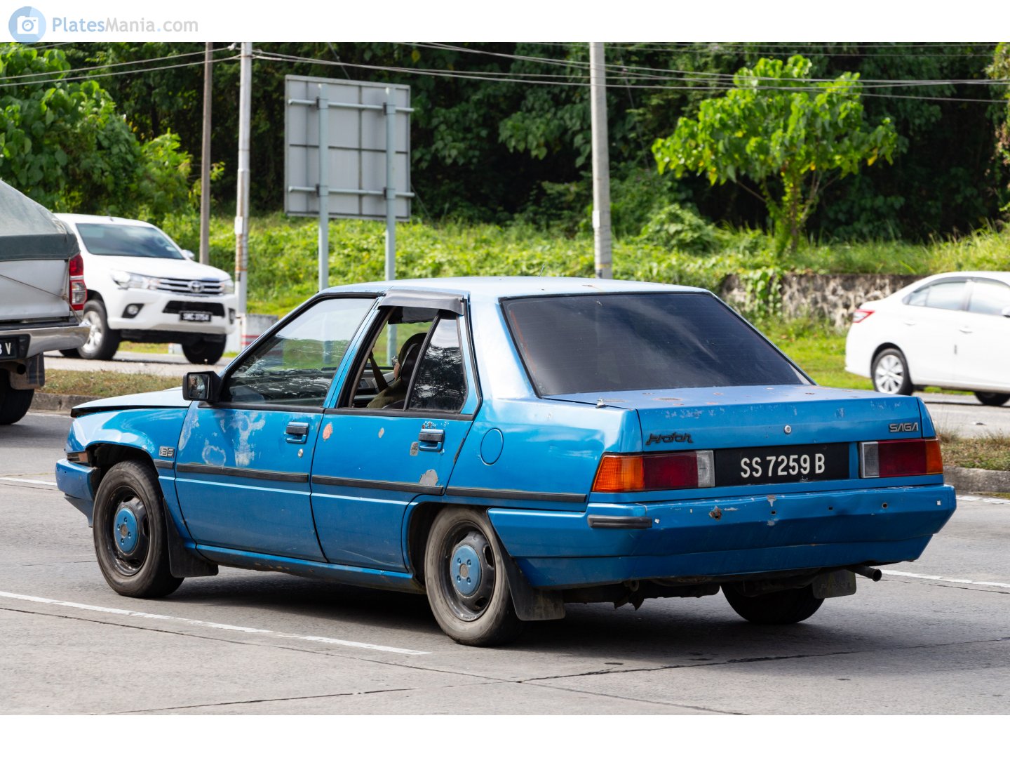 SS 7259 B, Proton Saga 1st gen Sedan (C21A/C22A), 1985–1992