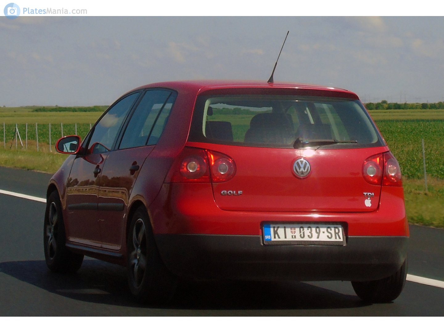 KI 039-SR, Volkswagen Golf 5th gen 5-door Hatch (1K1), 2003–2008